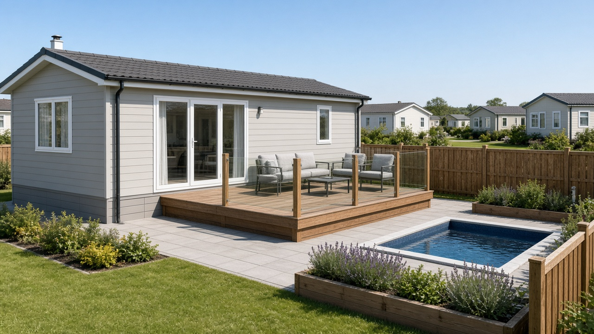 Plans Lodged for a Private Pool Beside a Static Caravan in Towyn